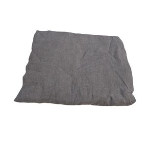 Simple Opulence Linen Flat Sheet Queen Dark Grey Quiet Luxury Breathable Neutral